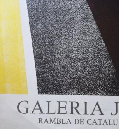 Hans Hartung (d’après) - Hartung Galeria Joan Prats, 1970 - affiche lithographique 2