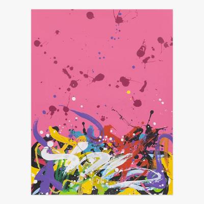 JonOne - Untitled (Pink) signée et numérotée sur 57 exemplaires 2