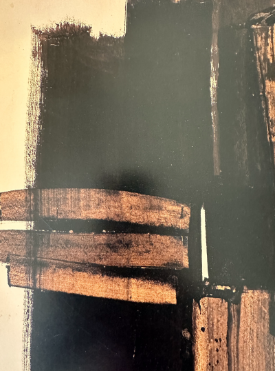 Affiche Pierre Soulages 2018 2