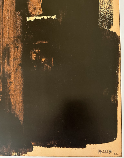 Affiche Pierre Soulages 2018 2