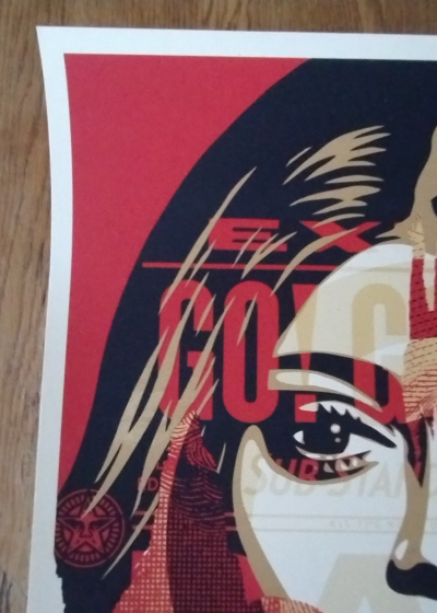 Shepard FAIREY (Obey) - Media Target 2016 Shepard Fairey Shepard Fairey, Sérigraphie signée et numérotée 2