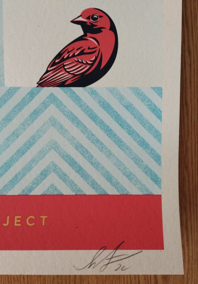 Shepard FAIREY (Obey) - Birdsong Project 2022 Shepard Fairey, Sérigraphie signée et numérotée 2