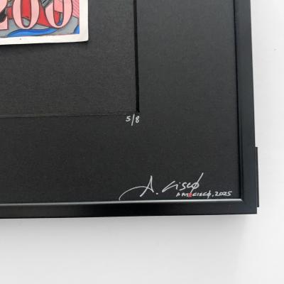Cisco - ACTARUS, 2025 - Acrylique sur billet 2