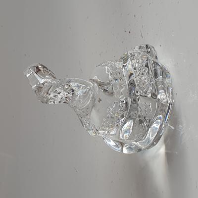 Serpent COBRA en cristal de Baccarat France vers 1990 2