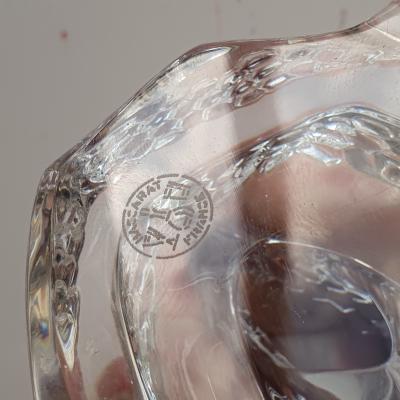 Serpent COBRA en cristal de Baccarat France vers 1990 2