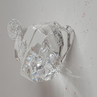 Serpent COBRA en cristal de Baccarat France vers 1990 2