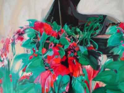 Claude HEMERET : Piano, la salle de concert - Lithographie Originale Signée 2