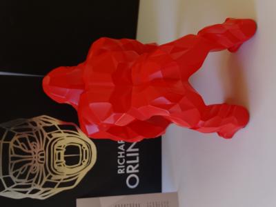 Richard Orlinski - Red Kong, 2024 - sculpture 2