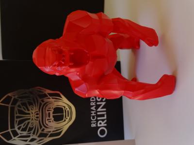 Richard Orlinski - Red Kong, 2024 - sculpture 2