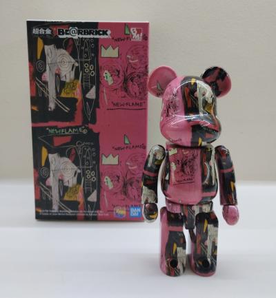 Medicom Toy - Chogokin BE@RBRICK Andy Warhol × Jean-Michel Basquiat 200%