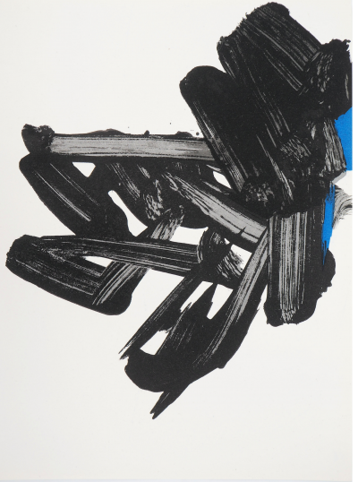 Pierre Soulages Lithographie n°17, 1964 - lithoraphie originale