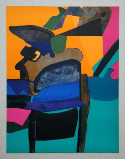 Maurice ESTEVE - Bossaille, 1974 - Original lithograph 2
