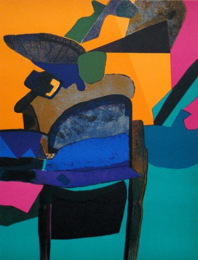 Maurice ESTEVE - Bossaille, 1974 - Original lithograph 2