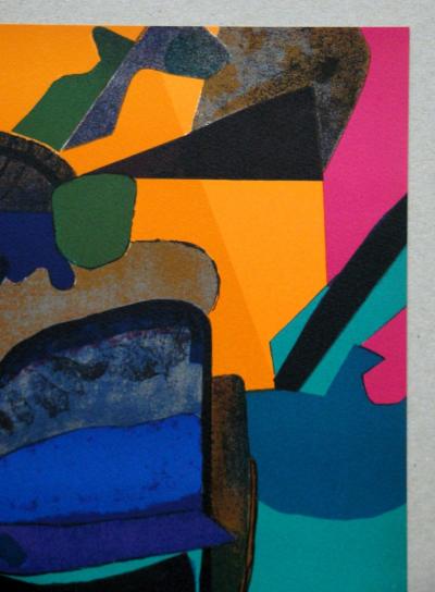 Maurice ESTEVE - Bossaille, 1974 - Original lithograph 2