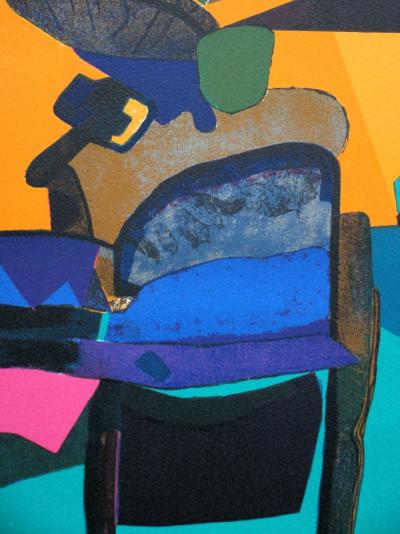 Maurice ESTEVE - Bossaille, 1974 - Original lithograph 2