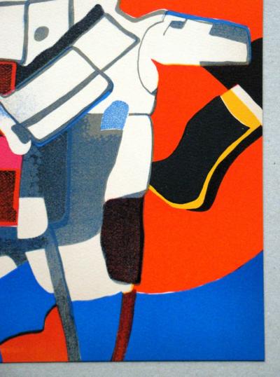 Maurice ESTEVE - Bougri, 1974 - Lithographie originale 2