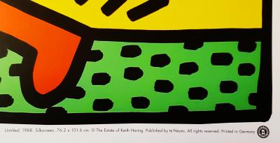 Keith Haring, Growing 1 - sérigraphie originale, 1988 2