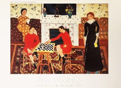 Henri Matisse, (d’après) affiche originale, 1993, Centre Pompidou 2