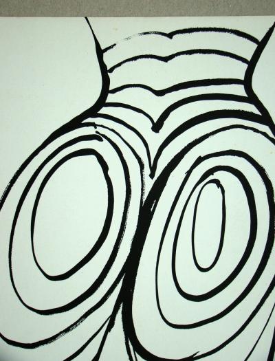 Alexander CALDER - Composition, 1968 - Lithographie originale 2