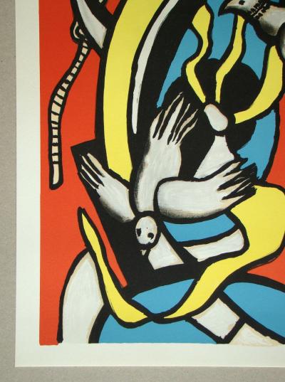 Fernand LEGER (d'après) - Les oiseaux, 2000 - Lithographie en couleurs 2