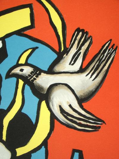 Fernand LEGER (d'après) - Les oiseaux, 2000 - Lithographie en couleurs 2
