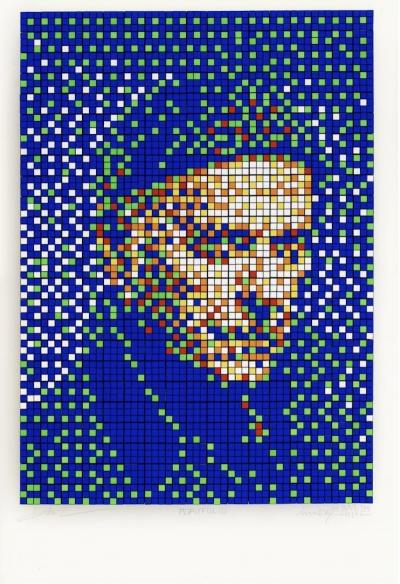 INVADER, Rubik Enki Bilal by Invader, 2023 2