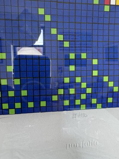 INVADER, Rubik Enki Bilal by Invader, 2023 2