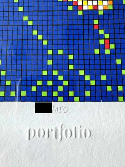 INVADER, Rubik Enki Bilal by Invader, 2023 2