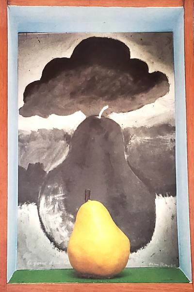 Man Ray, La poire d’Erik Satie - affiche lithographie, 1986 2