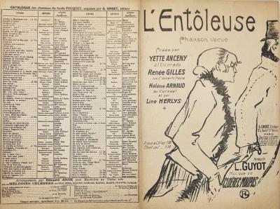 Henri de Toulouse-Lautrec, lithographie - partition originale, 1918 2