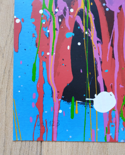 Jonone Untitled, Blue - Sérigraphie Signé et numéroté  2024 2