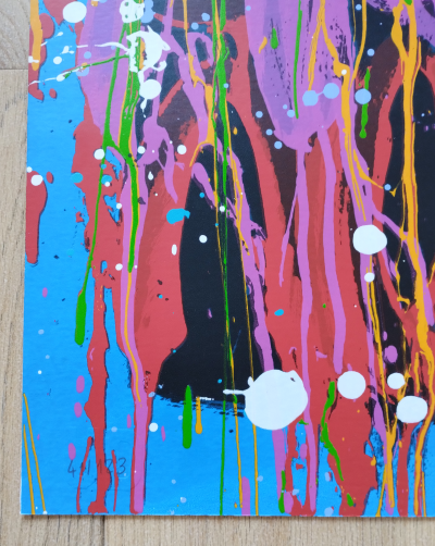 Jonone Untitled, Blue - Sérigraphie Signé et numéroté  2024 2