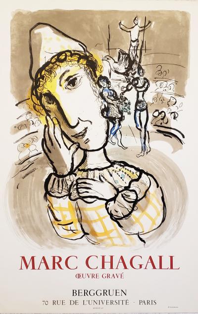 Marc Chagall, Œuvre gravé – affiche originale, 1967 2