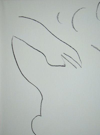 Henri MATISSE (after) - Femme assise, 1981 - Lithograph signed and dated 2