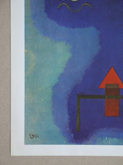 Wassily KANDINSKY ( d’après ) - Composition, 1965 - Lithographie offset signée 2