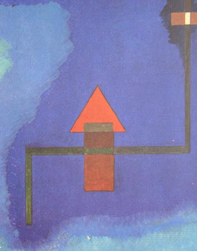 Wassily KANDINSKY ( d’après ) - Composition, 1965 - Lithographie offset signée 2