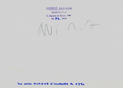 Pierre Jahan, Maryse Hilsz devant son avion - épreuve argentique originale, 1950 2
