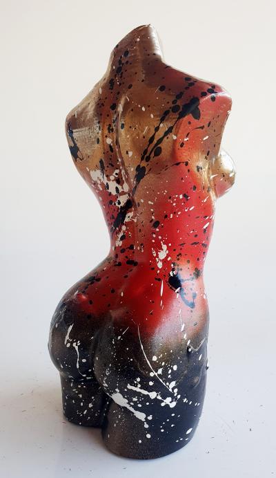 SPACO - Buste Sexy Girl, 2024 - Sculpture pop street art 2