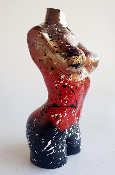 SPACO - Buste Sexy Girl, 2024 - Sculpture pop street art 2