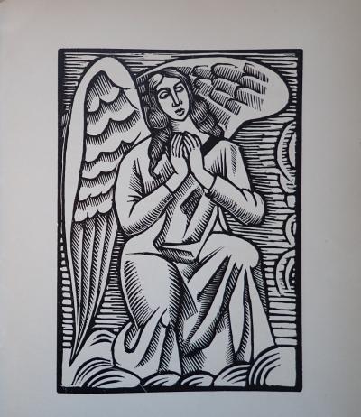 André Lhote - L’ange, 1922 - Bois gravé 2