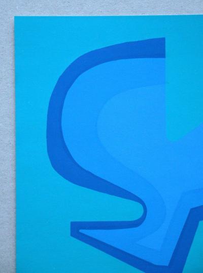 Edgard PILLET - Composition abstraite, 1967 - Sérigraphie originale 2