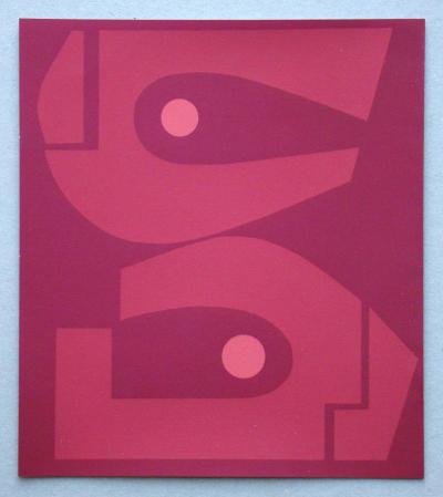 Edgard PILLET - Composition abstraite, 1967 - Sérigraphie originale 2