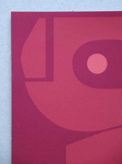 Edgard PILLET - Composition abstraite, 1967 - Sérigraphie originale 2