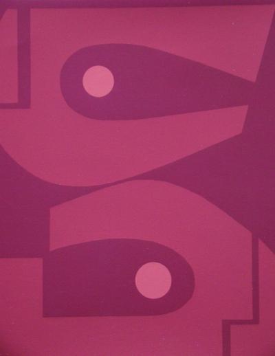 Edgard PILLET - Composition abstraite, 1967 - Sérigraphie originale 2