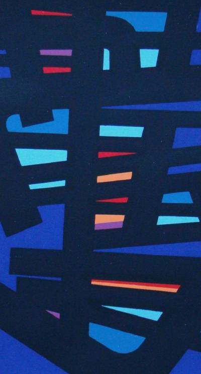 Edgard PILLET - Composition abstraite, 1967 - Sérigraphie originale 2