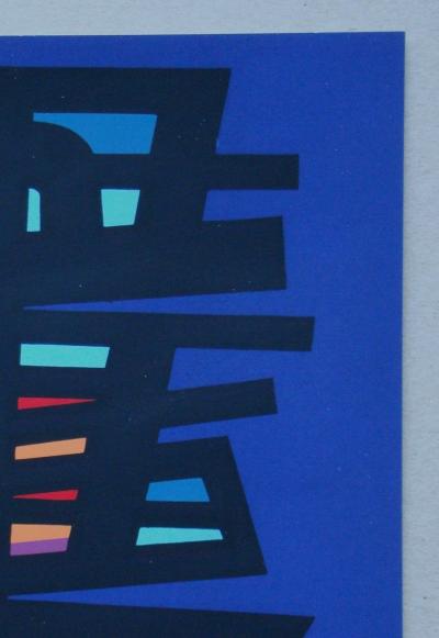 Edgard PILLET - Composition abstraite, 1967 - Sérigraphie originale 2