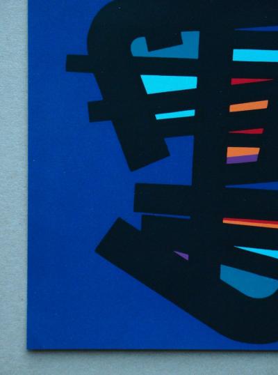Edgard PILLET - Composition abstraite, 1967 - Sérigraphie originale 2
