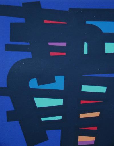 Edgard PILLET - Composition abstraite, 1967 - Sérigraphie originale 2