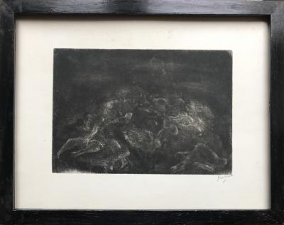 Jules PASCIN - Composition,1928 - Gravure à la manière noire signée du cachet de l’artiste 2