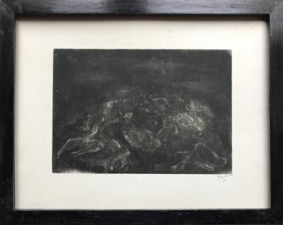 Jules PASCIN - Composition,1928 - Gravure à la manière noire signée du cachet de l’artiste 2